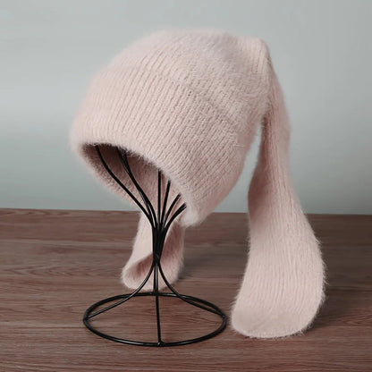 Cashmere Knitted Ear Protection Hat - High-end Gift