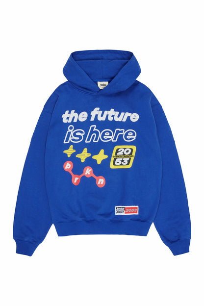 Broken Planet Zipper Y2K Harajuku Hip Hop Cartoon Puff Hoodie