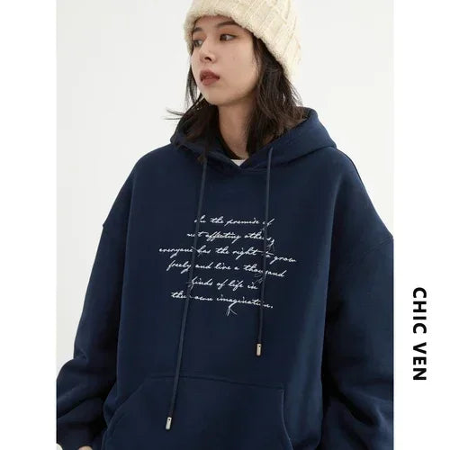 Casual Loose Trendy Comfortable Chic Warm Soft Elegant Cozy Hoodies