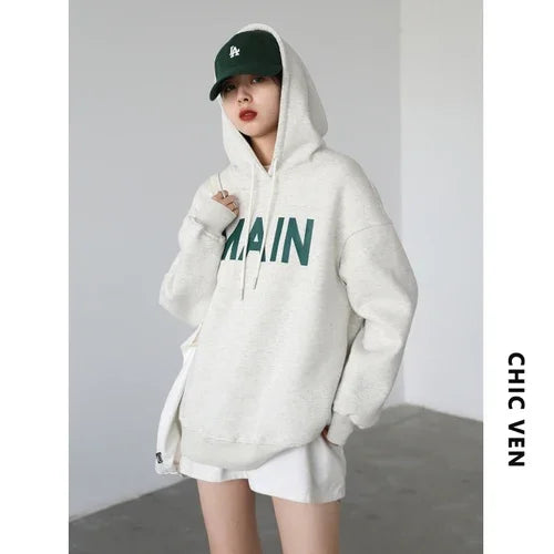 Streetwear Casual Cozy Comfortable Loose Trendy Stylish Elegant Hoodies