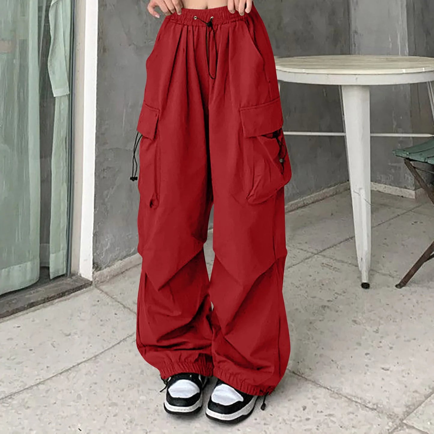 Baggy Wide Leg Korean Oversize Sweat Streetwear Pants