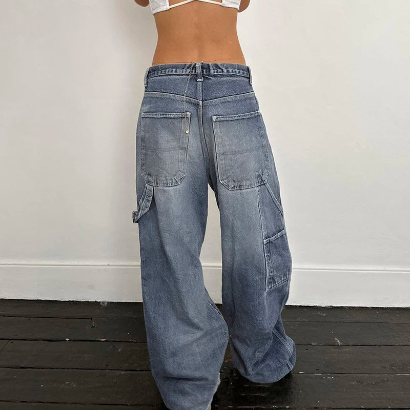 Casual Loose Baggy Distressed Stylish Comfortable Trendy Modern Unique Classic Jean