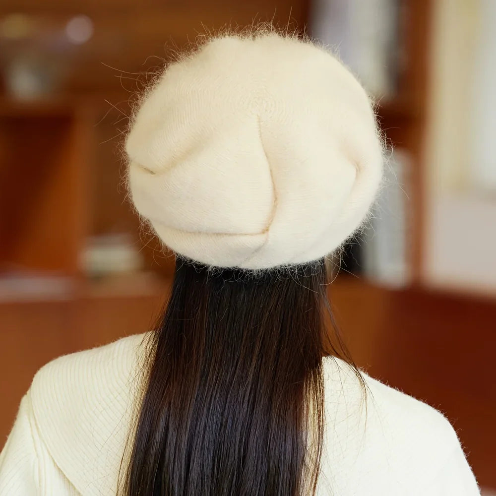 Rabbit Fur Large Circumference Fashion Versatile Hat