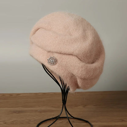 Rabbit Fur Large Circumference Fashion Versatile Hat