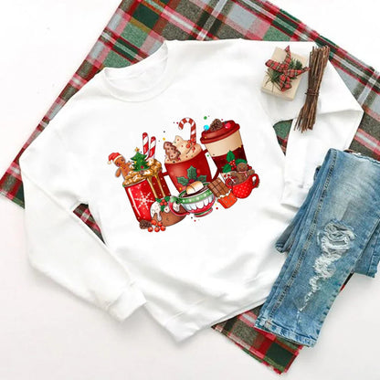 Hot Cocoa Chocolates Cake Christmas Hoodie