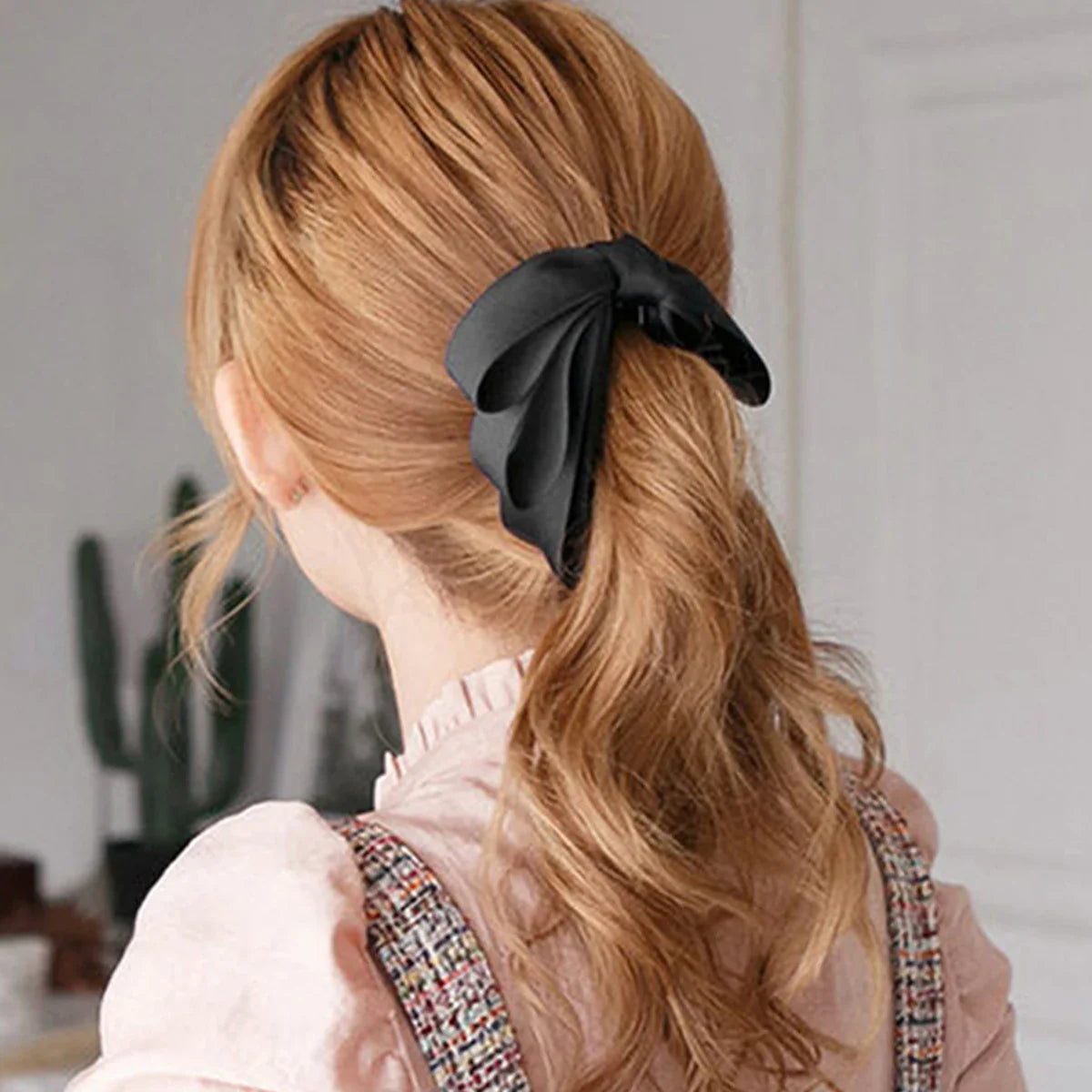 Banana Clip Double Layer Horsetail Christmas Hair Accessory