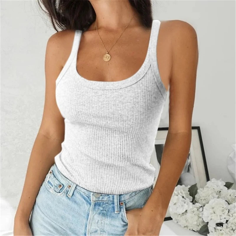 O Neck Summer Basic Ribbed Black Off Shoulder Casual Crop Top