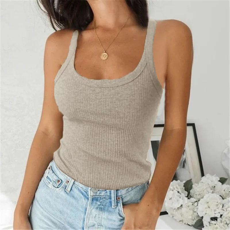 O Neck Summer Basic Ribbed Black Off Shoulder Casual Crop Top