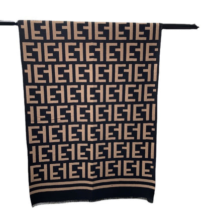 Classic Faux Cashmere Warm Two-Way Air Conditioning Office Scarf