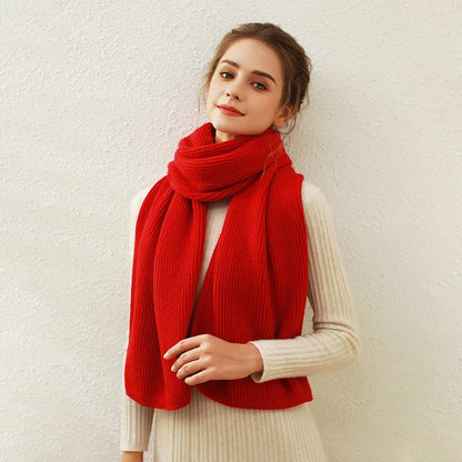 Cashmere Scarf for Women - Thick and Warm Winter Scarf