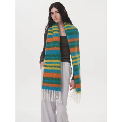 New Winter Cashmere Long Muffler Scarf - Thick and Warm