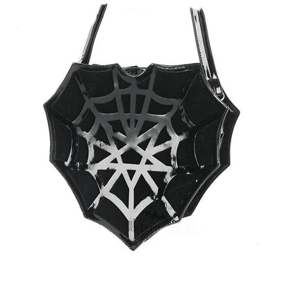 Bag Halloween Crossbody Web Black Shoulder Spider Designer Punk Women's Creative