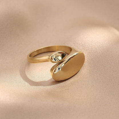 Ins Fashion Minimalist Style Irregular Open Rings