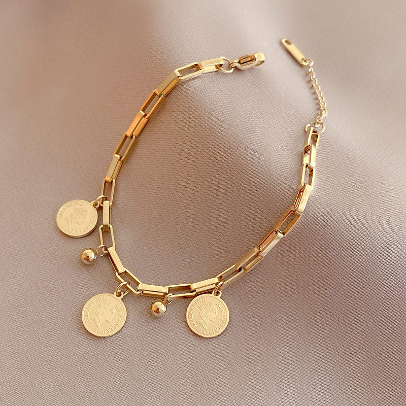 Personalized Simple Plate Bracelet