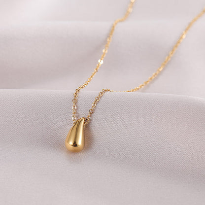 Niche Design Drop-shaped Simple High-end Necklace