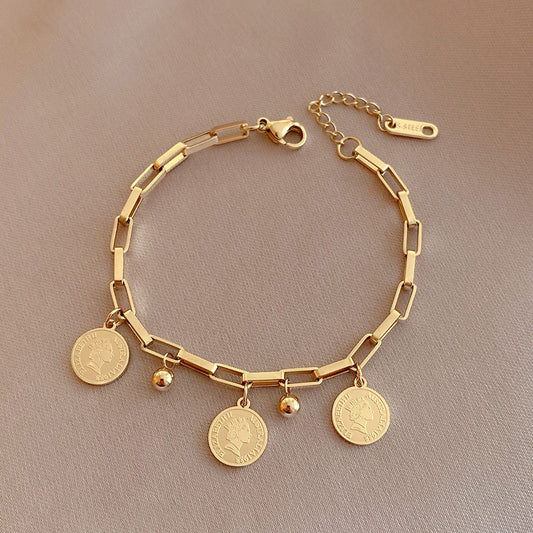 Personalized Simple Plate Bracelet