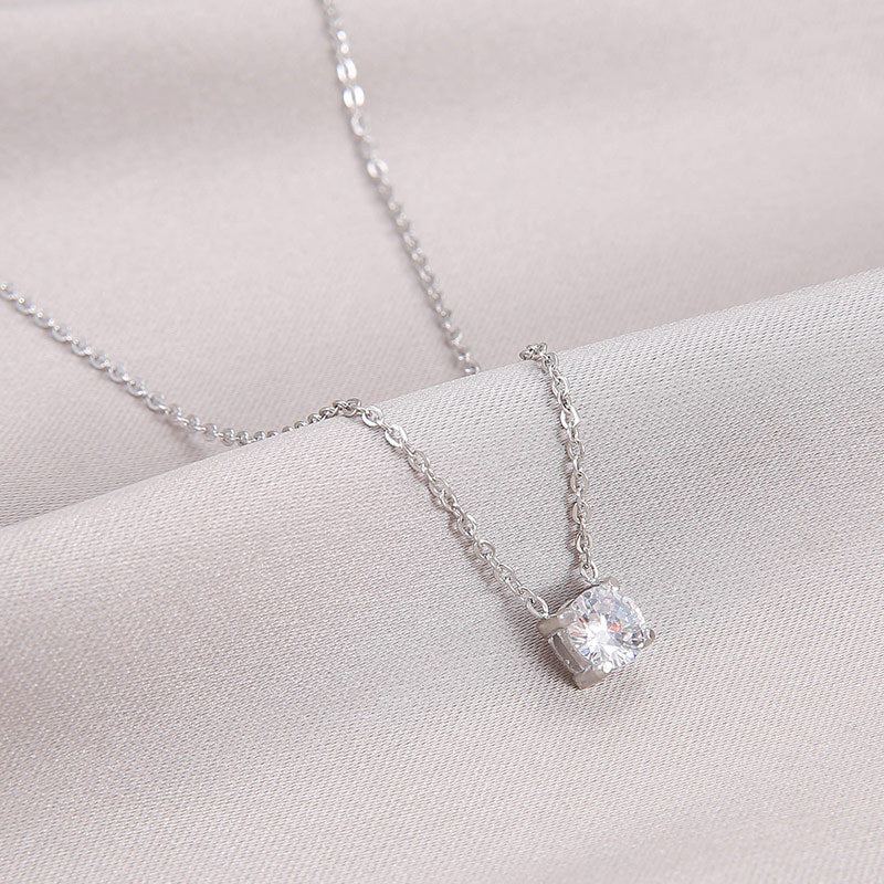 New Arrival Trendy White Diamond Necklaces